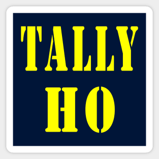 Tally Ho Sticker